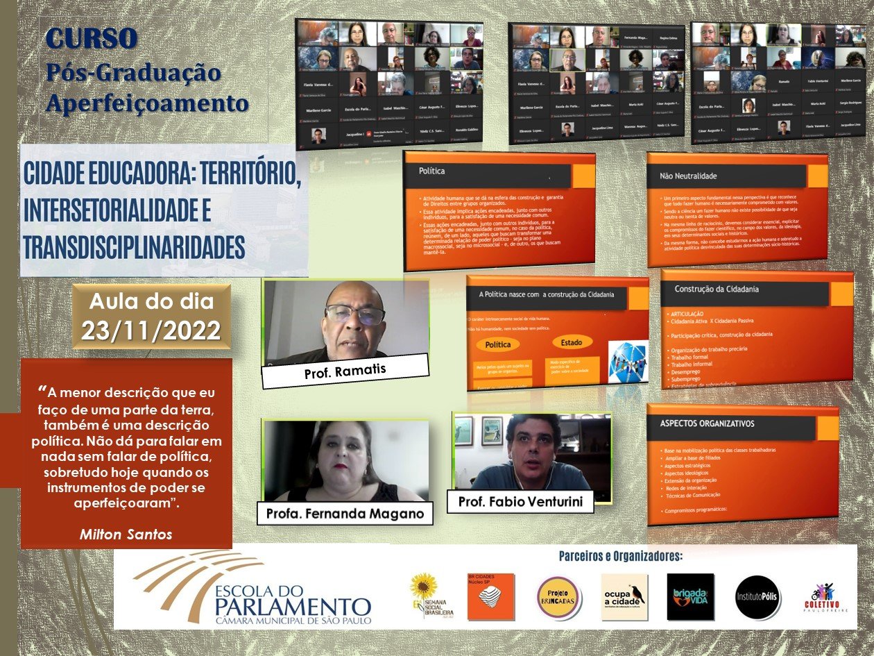 Aula dia 23 de novembro