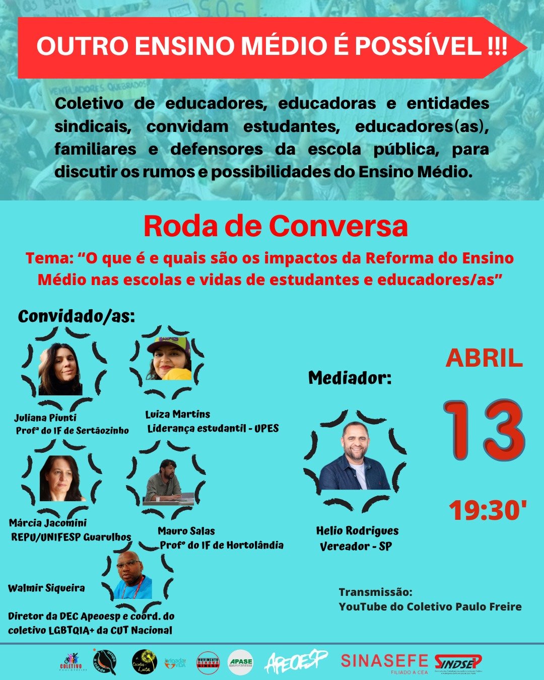 roda de conversa outro ensino médio é possível